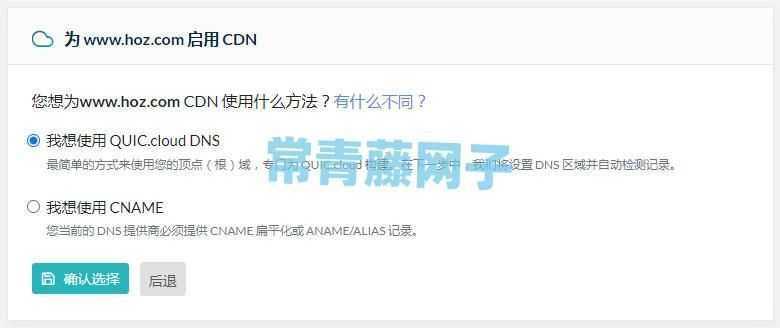进行DNS指向的设置