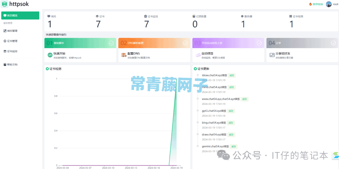 一行命令，搞定SSL证书自动续期，亲测有效！