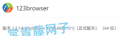 123浏览器支持打开谷歌商店的浏览器。
