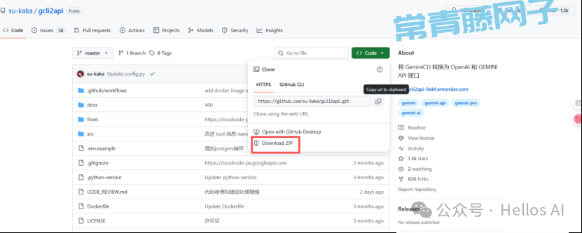 gcli2api Gemini CLI to API