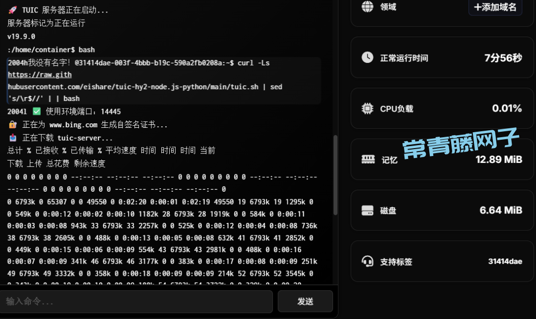 免费的虚拟服务器，提供node和java环境，可以运行脚本和代理工具